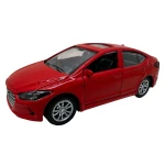 Macheta Hyundai Elantra rosie 1:32 replica metal lumini si sunete, usi deschise