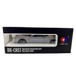 Macheta Dodge Charger SRT 1:24 gri replica metal lumini si sunete usi deschise - imagine 19