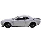 Macheta Dodge Charger SRT 1:24 gri replica metal lumini si sunete usi deschise - imagine 6