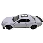 Macheta Dodge Charger SRT 1:24 gri replica metal lumini si sunete usi deschise - imagine 8