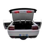 Macheta Dodge Charger SRT 1:32 gri replica metal lumini si sunete usi deschise