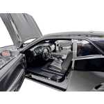 Macheta Dodge Charger SRT 1:32 neagra replica metal lumini si sunete usi deschise - imagine 12