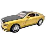 Macheta Rolls-Royce Wraith auriu 1:32  replica metal cu lumini sunete si usi deschise - imagine 3