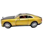 Macheta Rolls-Royce Wraith auriu 1:32  replica metal cu lumini sunete si usi deschise - imagine 6