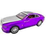 Macheta Rolls-Royce Wraith mov 1:32 replica metal cu lumini sunete si usi deschise - imagine 3