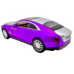 Macheta Rolls-Royce Wraith mov 1:32 replica metal cu lumini sunete si usi deschise - imagine 6