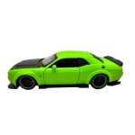 Macheta Dodge SRT Hellcat verde 1:32 – Replica metal cu lumini, usi si capota functionale - imagine 9