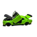 Macheta Dodge SRT Hellcat verde 1:32 – Replica metal cu lumini, usi si capota functionale - imagine 14