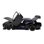 Macheta Dodge SRT Hellcat negru 1:32 – Replica metal cu lumini, usi si capota functionale - imagine 12