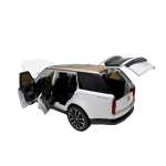 Macheta Range Rover SV 2022 – Alb cu plafon auriu, scara 1:32, metal, usi si capota deschise, lumini si sunete - imagine 10