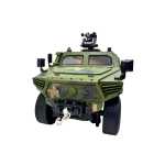 Macheta Tab transportor Militar Camuflaj cu Sunete si Lumini, Accesorii Detasabile, usi deschise, scara 1:24 - imagine 7