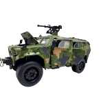 Macheta Tab transportor Militar Camuflaj cu Sunete si Lumini, Accesorii Detasabile, usi deschise, scara 1:24 - imagine 12