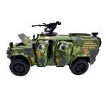 Macheta Tab transportor Militar Camuflaj cu Sunete si Lumini, Accesorii Detasabile, usi deschise, scara 1:24 - imagine 13