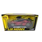 Macheta BYD U9 supercar rosu scara 1:32 replica metal lumini si sunete, usi deschise