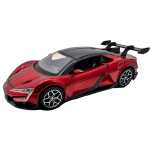 Macheta BYD U9 supercar rosu scara 1:32 replica metal lumini si sunete, usi deschise