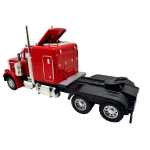 Macheta camion american rosu clasic cu sunet si lumini 1:32 - imagine 5