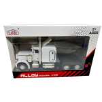 Macheta camion american alb clasic cu sunet si lumini 1:32 (copie)