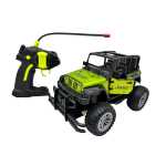 Masina Metalica cu Telecomanda tip Jeep Off-Road – Verde, Lumini si Detalii Realiste