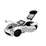 Macheta Porsche Turbo alb scara 1:22 cu lumini, sunete si efect de aburi - imagine 9