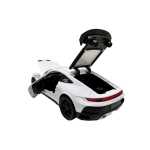 Macheta Porsche Turbo alb scara 1:22 cu lumini, sunete si efect de aburi - imagine 12