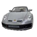 Macheta Porsche Turbo gri scara 1:22 cu lumini, sunete si efect de aburi - imagine 6