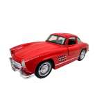 Macheta Mercedes-Benz 300SL Gullwing rosu 1/36 sunete lumini deschide usile si capotele - imagine 4