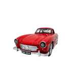 Macheta Mercedes-Benz 300SL Gullwing rosu 1/36 sunete lumini deschide usile si capotele - imagine 5