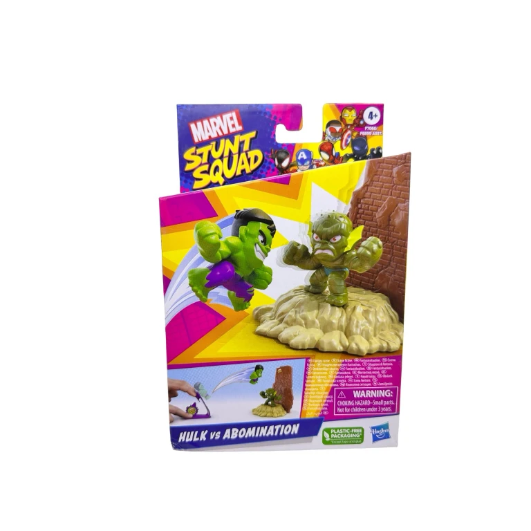 Marvel Stunt Squad Hulk vs Abomination Playset 4+