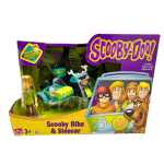 Motocicleta Scooby Doo Bike cu Sidecar si Figurina Shaggy 3+