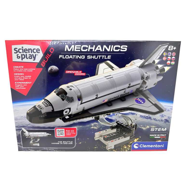Set Stiintific Clementoni Mechanics Floating Shuttle Naveta Spatiala 8+
