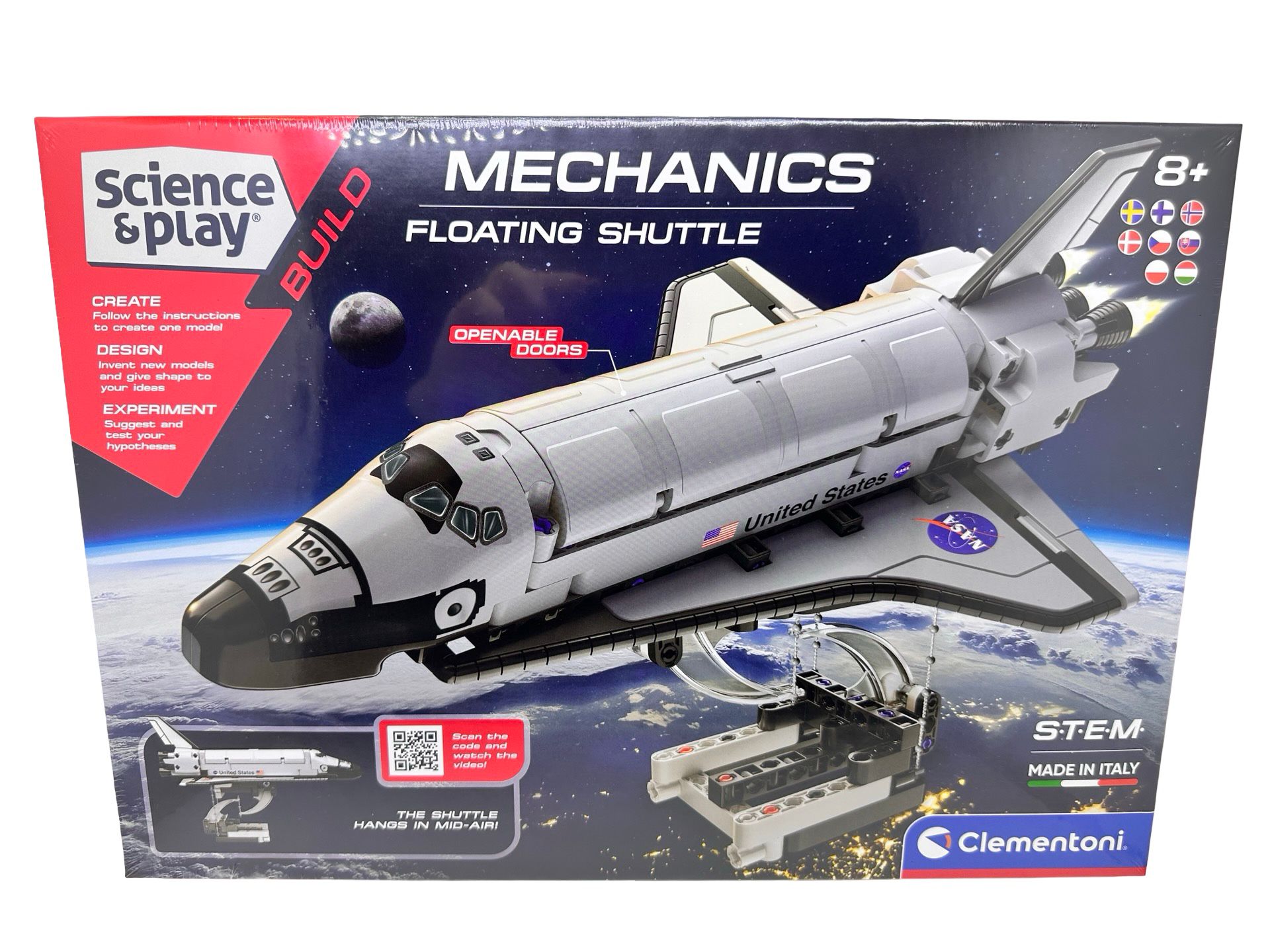 Set Stiintific Clementoni Mechanics Floating Shuttle Naveta Spatiala 8+ Set Stiintific Clementoni Mechanics Floating Shuttle Naveta Spatiala 8+