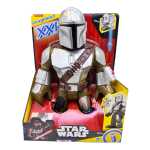 Macheta Star Wars Mandalorian XXL 41cm Imaginext Fisher Price figurina mare cu proiectil