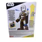Figurina Star Wars Mandalorian XXL 41cm Imaginext Fisher Price figurina mare cu proiectil - imagine 4