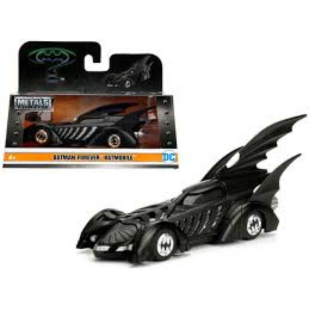 Macheta Batman Forever Batmobile metalica neagra editie de colectie 13 cm