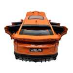 Macheta Lamborghini Urus portocaliu cu sunete lumini deschide usile si capotele - imagine 2