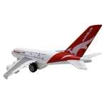 Macheta metal avion Airbus A380 cu lumini si sunete 25cm - imagine 9