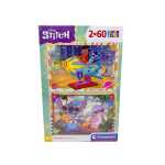 Set Puzzle Disney Stitch 2 x 60 piese color Clementoni