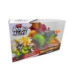 Dino Wars Stegosaurus Robo Alive Zuru jucarie dinozaur electronic cu lumini sunete si proiectile - imagine 4