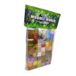 Cub Magnet Minecraft 50 Piese 48 Cuburi Litografiate 2x2 cm si 2 Figurine - imagine 2
