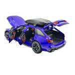 Macheta Audi RS6 Avant 1:24 metal cu lumini si sunete albastru - imagine 10