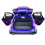 Macheta Audi RS6 Avant 1:24 metal cu lumini si sunete albastru - imagine 9