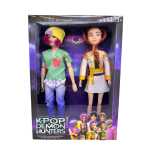 Papusi KPOP Demon Hunters – Set fashion 2 papusi, articulatii mobile, 3+ ani
