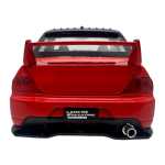Macheta Mitsubishi Lancer Evolution IX Rally 1:32 replica metal lumini si sunete usi capota si portbagaj deschise - imagine 6