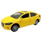Macheta Masina Galbena Hyundai Elantra 1:32 cu lumini sunete si usi deschise