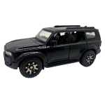 Macheta Toyota Land Cruiser Prado neagra 1/32 sunet lumini deschide usile si capotele - imagine 3