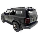 Macheta Toyota Land Cruiser Prado neagra 1/32 sunet lumini deschide usile si capotele - imagine 6