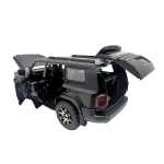 Macheta Toyota Land Cruiser Prado neagra 1/32 sunet lumini deschide usile si capotele - imagine 8