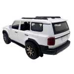 Macheta Toyota Land Cruiser Prado alba 1/32 sunet lumini deschide usile si capotele - imagine 5
