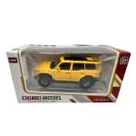 Macheta Toyota Land Cruiser Prado alba 1/32 sunet lumini deschide usile si capotele