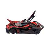 Macheta Bugatti Bolide rosu 1/24 cu sunet lumini deschide usile si capotele - imagine 8